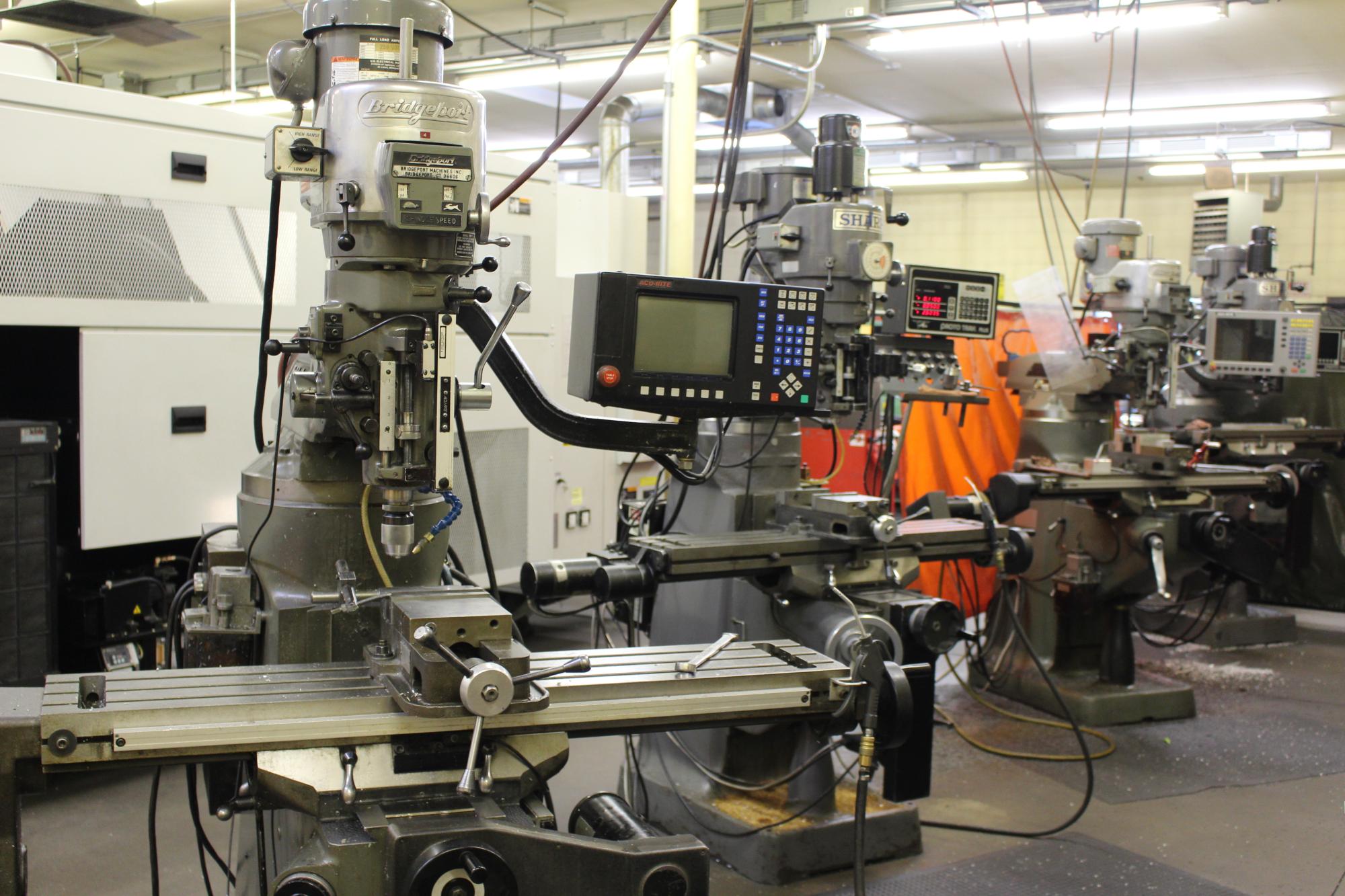 Bridgeport milling machines